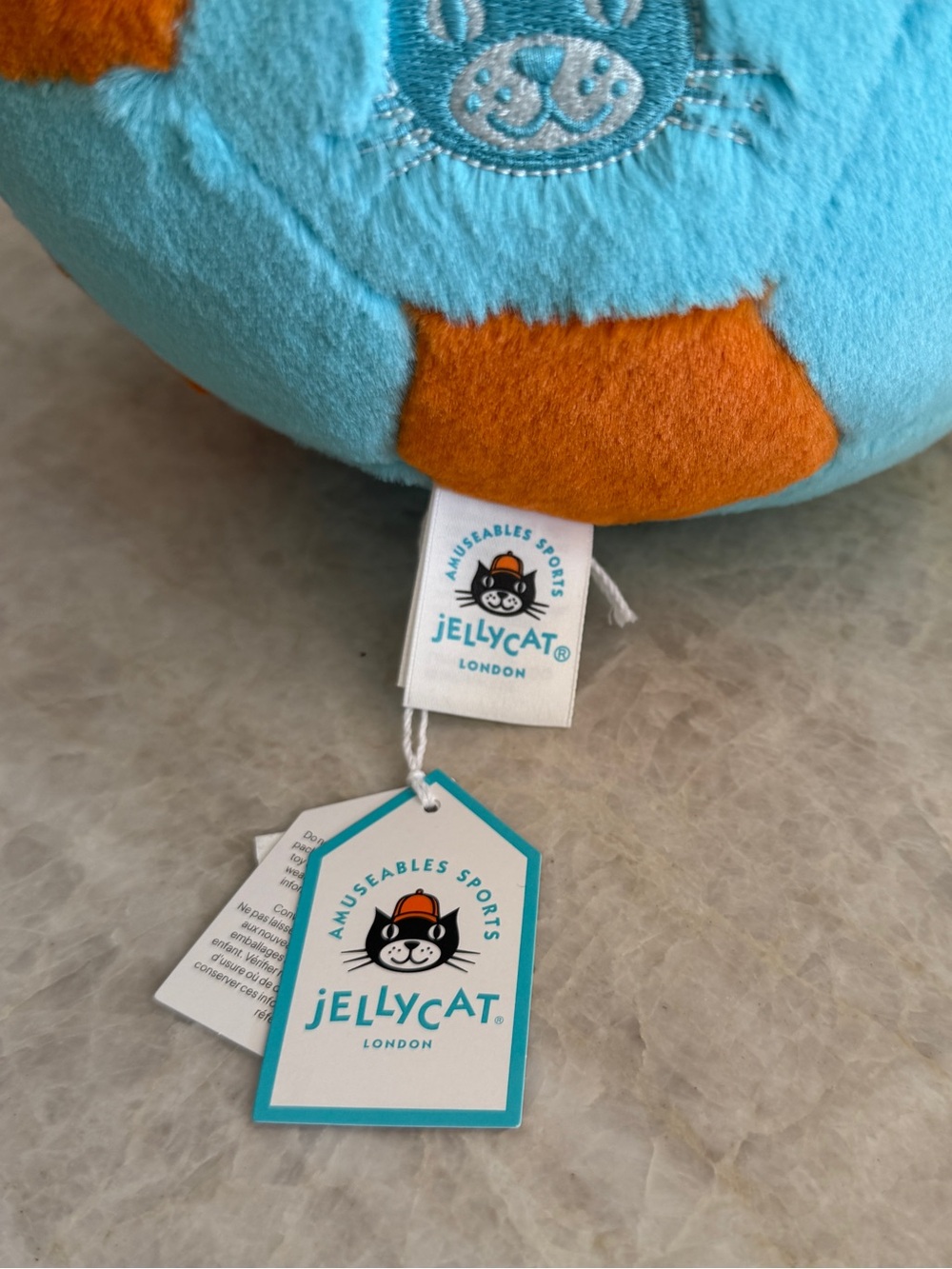 Jellycat Unreleased Amusables Soccer Ball June Summer 2026 Brand New With Tags - Picture 3 of 4